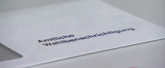 Wahlbenachrichtigung Briefwahl 2025