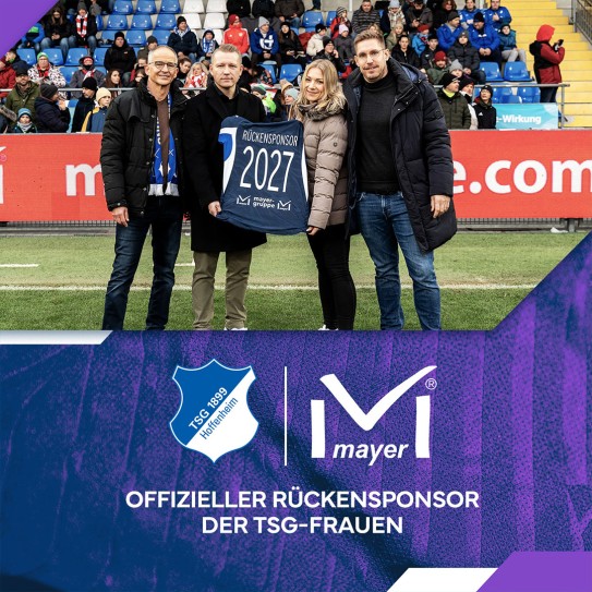 Rückensponsor TSG Hoffenheim Frauen
